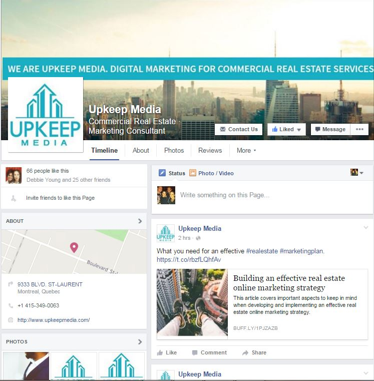 Facebook Business Page
