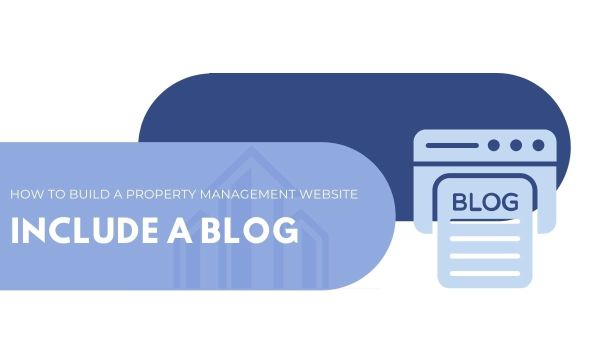 include a blog